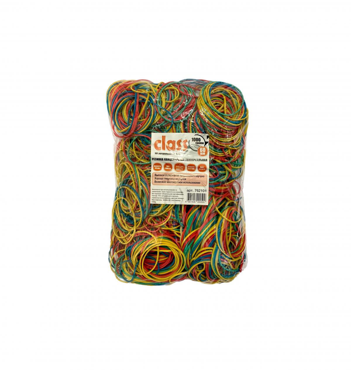 Канцелярские резинки 60мм/ 1000гр